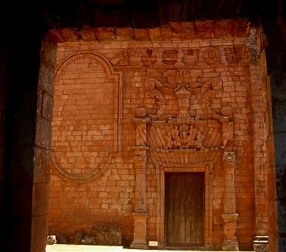 De ruines van Santisima Trinidad del Parana - ooit het paradijs van de Jezuiten